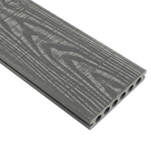WPC 3D sàn phong cách Châu Âu Gỗ nhựa <span class=keywords><strong>composite</strong></span> decking với hạt gỗ kết thúc crack kháng cho sử dụng ngoài trời - Product Image 2