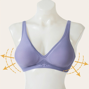 <span class=keywords><strong>Sujetador</strong></span> con Soporte Tridimensional Suave, sin Costuras, con Tiras de Silicona, Cómodo y que Evita la Flacidez - Product Image 6