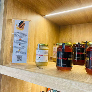 Miel Blanca Premium Ayat, Néctar Silvestre de Textura Fina, 100% Orgánica, de Alta Altitud, con Antioxidantes y Minerales para el Cuidado Diario del Sistema Inmunológico - Product Image 1