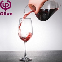 Carafe à whisky et bière Gift Core, distributeur rapide, 1000 ml, bouche biseautée, base conique, seau à glace, ensemble de carafe à vin en cristal