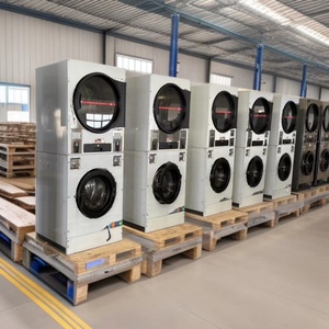 Lave-linge et sèche-linge à monnayeur, équipement de blanchisserie en libre-service, intégrant lavage et séchage, 07, fonctionnalité tout-en-un - Product Image 1