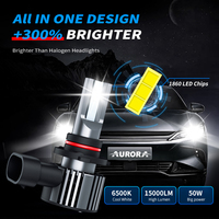 Lampe frontale LED multipuce Ultra haute puissance, ROHS, 12 mois de garantie, tension, longue durée de vie, ampoule de phare led pour voiture