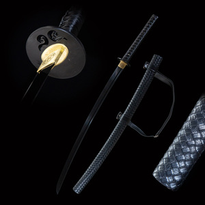 Épée de samouraï Bouddha Invincible de 103 cm, acier à haute teneur en manganèse <span class=keywords><strong>1060</strong></span>, collection d'épées Iaiai, accessoires de cosplay, cadeaux pour garçons - Product Image 6