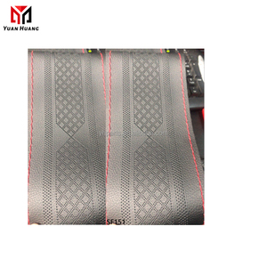 Coprivolante per Auto Fai-da-Te in Pelle Nera con Dettagli Rossi, Vari Stili, Modelli SF151/SF152/SF153/155 - Product Image 3