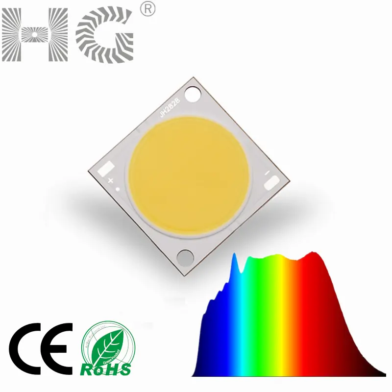 Hot sale high power Solar spectrum 30W 50W LED Grow lighting 5000K Ra98 full spectrum led chip diode for led plant grow led lamp