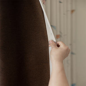 Venta al por mayor de fábrica Avión de dibujos animados Cortinas impresas digitales Cortinas impresas listas para habitaciones de niños y niñas - Product Image 5