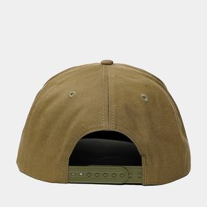 Gorra de 5 Paneles con Visera Plana, Cierre a Presión, Logotipo Personalizado OEM, Práctica y Moderna, con Parche de Algodón Tejido y Cuerda - Product Image 6