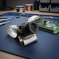 Module de capteur compact OV9281, objectif 2,1 mm, ouverture F2.2, connecteur FPC 22 broches, automatisation industrielle