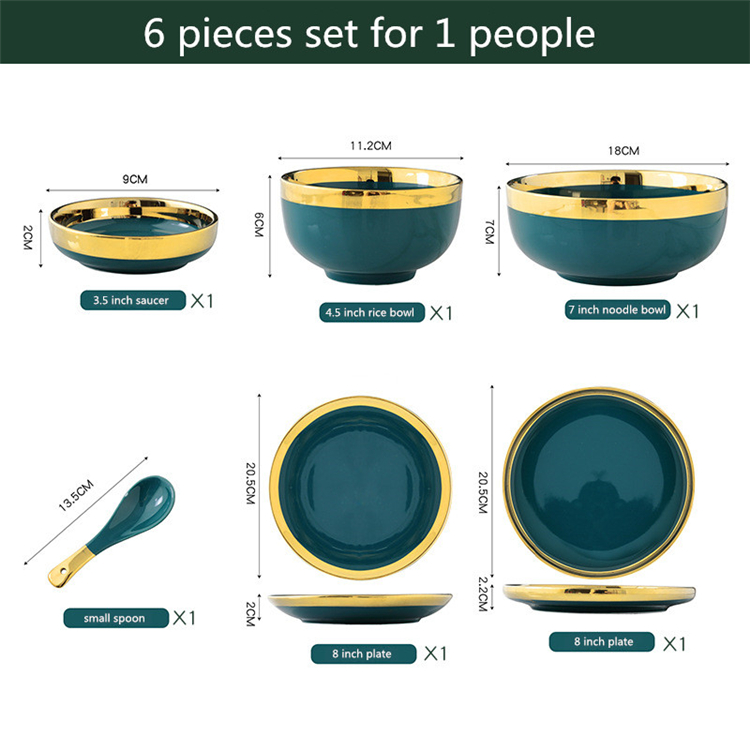 Green 1 Person set