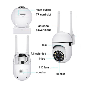 Kinh Tế 2MP Nhỏ V380 Pro Bóng Đèn Máy Ảnh Trong Nhà Hai-Cách Âm Thanh Tự Động Xoay Mini Phong Cách Được Xây Dựng Trong Mic Tầm Nhìn Ban Đêm Giá Rẻ Vận Chuyển - Product Image 4