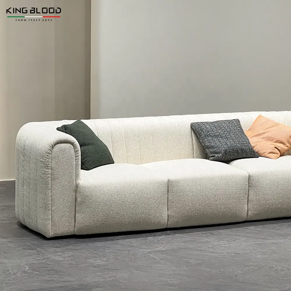 Мебель для дома гостиная диван изогнутая форма диван ткани диван современный диван набор