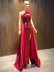 ชุดเดรสทรงกระบอกแขนกุดสำหรับผู้หญิง ดีไซน์หรูหรา ผ้าปักเลื่อมผสมผ้าไหม เหมาะสำหรับงานเลี้ยงตอนเย็น ชุดเดรสยาวจากเวียดนาม - Product Image 3