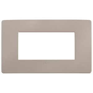 Vimar Plana Up 4M Matt Dove Grey Plate 18.9x9.7x1.1 Wall <b>Switch</b> Cover - Product Image 1