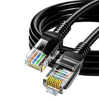 Cable de Red Ethernet Cat5e UTP RJ45 al por Mayor, OEM/ODM, 100Mbps, para Router y Switch de Oficina y Hogar