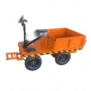 Autocarro elettrico con cassone ribaltabile a spinta manuale con motore piatto auto da trasporto/mini carrello di sollevamento elettrico/triciclo cargo prezzo - Product Image 4
