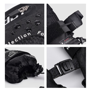 Bodun <b>Ski</b> Gloves Kevlar Windproof Warm Water Repellent Touchscreen Drawstring Design Unisex Adult - Product Image 3