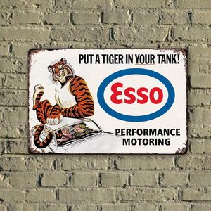 Tùy Chỉnh Kim Loại Tin Dấu Hiệu Emboss Men Cổ Điển Nhà Để Xe Trang Trí Poster Retro Kim Loại Tin Tấm Mảng Bám Cổ Điển Xe Máy Xe - Product Image 3