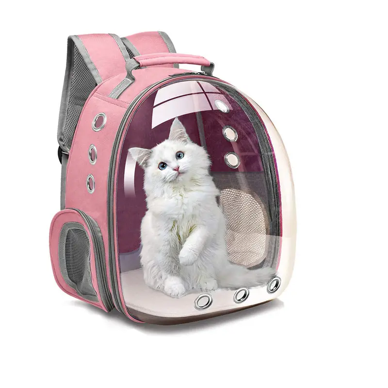 Cat bag pet backpack out portable transparent space capsule pet bag out cat supplies breathable backpack