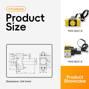 12v 24v הברשובל bldc מיני חשמלי נייד משאבת אוויר משאבת מעבדה רפואי גז דגימה גז דגימה פיזואלקטרית - Product Image 4