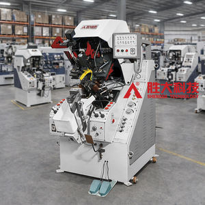 Machine de fabrication de chaussures entièrement automatique SHENGDA, contrôle centralisé, 7 pinces, moulage durable du talon et de l'embout - Product Image 3