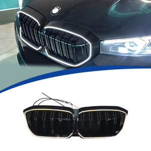 Parrilla para BMW I3 con Iluminación LED de Doble Línea 2022 2024, Pieza de Repuesto para Parachoques Delantero Hecha de Material ABS - Product Image 1