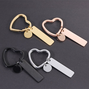 Regalo de San Valentín, Llavero de Moda con Monedero en Forma de Corazón de Acero Inoxidable Resistente al Agua y al Deslustre, para Parejas Enamoradas - Product Image 5