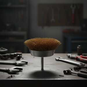 Brosse métallique Ttake Cup, tige de 6 mm, acier inoxydable, 4500 Giri Min, autres outils à main - Product Image 3