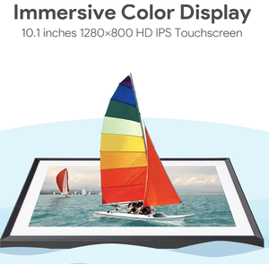Digital <b>Picture</b> <b>Frame</b> - 10.1" HD Mat Display 32GB Storage, Digital Photo <b>Frame</b> with 1280x800 IPS Touch Screen - Product Image 2