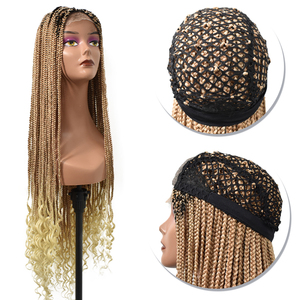 100% Unprocessed <strong>Wigs</strong> Different Colors Synthetic <strong>Braided</strong> <strong>Wigs</strong> - Product Image 2