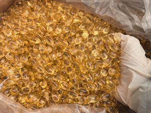 Gel lembut perawatan hewan peliharaan minyak ikan Softgel Omega 3 kapsul minyak ikan untuk kulit anjing kucing dan Coa - Product Image 3