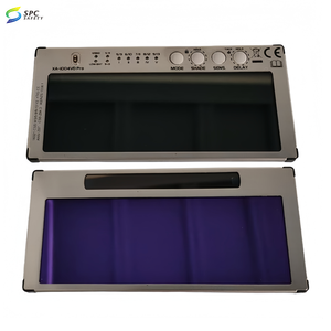 Lentille <span class=keywords><strong>de</strong></span> soudage à obscurcissement automatique à teinte variable, alimentée par énergie solaire, filtre <span class=keywords><strong>de</strong></span> soudage ADF, lentille <span class=keywords><strong>de</strong></span> remplacement pour casque <span class=keywords><strong>de</strong></span> soudage réglable DIN 9-13 - Product Image 2