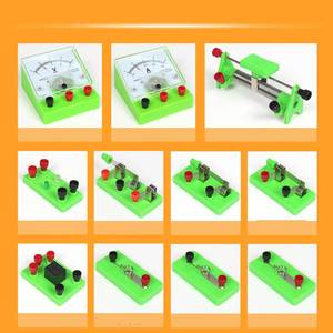 Kit Completo per Esperimenti di <span class=keywords><strong>Fisica</strong></span> ed Elettricità, Attrezzatura per Esperimenti Elettromagnetici, Set Completo per Circuiti Elettrici - Product Image 3