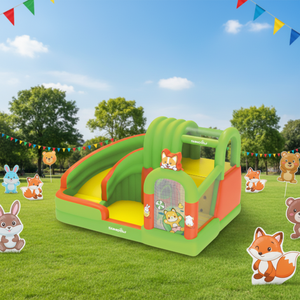 Château gonflable de gros pour enfants avec toboggan - Product Image 5