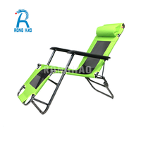 Chaise longue personnalisée pour jardin et piscine extérieure Chaise zéro gravité Chaises longues pliantes