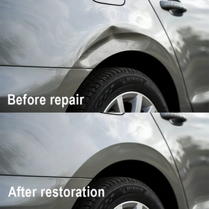 Tiges d'outils de carrosserie en aluminium en gros, 8 têtes de remplacement en alliage argentées, pour ateliers de <span class=keywords><strong>réparation</strong></span> automobile professionnels, <span class=keywords><strong>prix</strong></span> d'usine - Product Image 6
