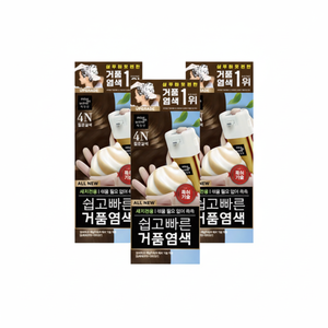 Misssen All-New-Easy <b>Fast</b>-Bubble <b>Salt</b> Hair Color 4N Dark Brown 3 Piece Set at Discounted Price - Product Image 1