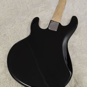 Guitare <span class=keywords><strong>basse</strong></span> électrique professionnelle <span class=keywords><strong>Musicman</strong></span> à cinq <span class=keywords><strong>cordes</strong></span>, couleur bois naturel haut de gamme, micro H, finition mate, style rock - Product Image 4