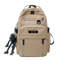 Sac à dos léger et abordable pour les loisirs, les voyages, l'école, les ordinateurs portables, pour adolescents, style coréen Harajuku, unisexe, sac à dos d'étudiant