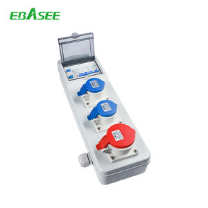 Caja de Distribución de Energía Portátil con Tomas Industriales de 16A, 32A, 63A y 125A, Caja de Tomacorrientes Eléctrica Impermeable IP65 - Product Image 2