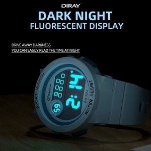 Reloj Deportivo Digital <span class=keywords><strong>Mingrui</strong></span> 8212L para Niñas, Resistente al Agua 30 Metros, Resistente a Caídas de 1.2 Metros, Esfera Luminiscente, Alarma, Cronógrafo de 42 mm - Product Image 2