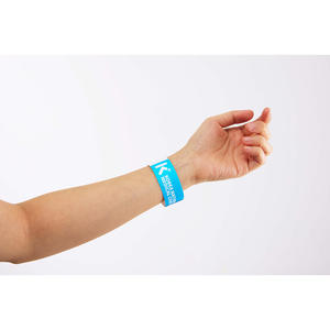 สายรัดข้อมือ AnyWristband แบบเต็มสี ทำจากวัสดุ TYVEK แบบเชื่อมต่อ ขนาด 25 มม. (1 นิ้ว) เป็นมิตรกับสิ่งแวดล้อม เหมาะสำหรับงานอีเว้นท์ - Product Image 1