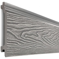 Panneau mural extérieur composite - Imperméable ignifuge WPC Panneau mural extérieur facile à installer pour la maison