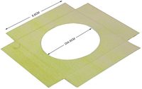Boîte en plastique transparente avec couvercle pour bonbons, biscuits, chocolat, emballage de biscuits, boîtes en papier personnalisées, boîte à gâteau transparente