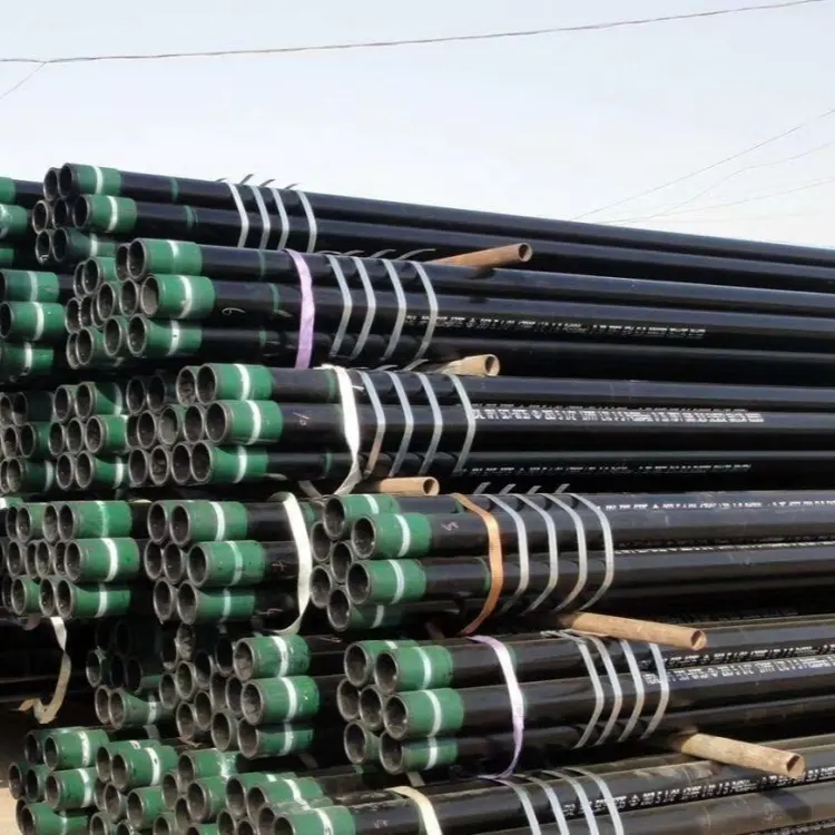 Tubi d'acciaio laminati a caldo tondi saldati neri da 12m utilizzati per oleodotti e gasdotti e applicazioni strutturali