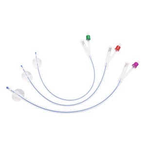 तापमान जांच के साथ सिलिकॉन फोली कैथेटर, तापमान जांच के साथ सिलिकॉन फोली कैथेटर, सी प्रमाणित कक्षा ii 6f-24fr 5-वर्षीय शेल्फ जीवन - Product Image 1