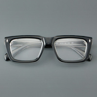 Montures de lunettes rétro épaisses Tom en acétate, style européen et américain, tendance, en stock pour la vente en gros