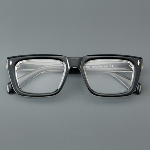 Marcos de anteojos Retro gruesos <span class=keywords><strong>Tom</strong></span> con personalidad europea americana acetato de moda al por mayor Stock placa <span class=keywords><strong>gafas</strong></span> - Product Image 2