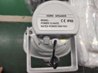Haut-parleur à cornet actif 30W pour système de sonorisation, étanche, pour extérieur, prix de gros usine
