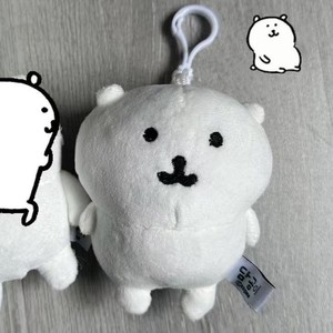 Porte-clés en peluche Nagano Joke Bear, mini pendentif autoironique en forme d'ours/ grenouille/ cochon/ chat/ lion, breloque mignonne pour sac en forme d'animal - Product Image 5