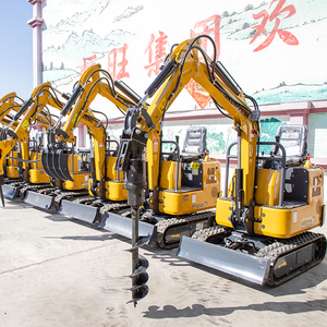 Mini-excavatrice Hengwang HW17 Agents de <span class=keywords><strong>recrutement</strong></span> mondiaux Utilisation agricole Nouvelle excavatrice à chenilles - Product Image 6